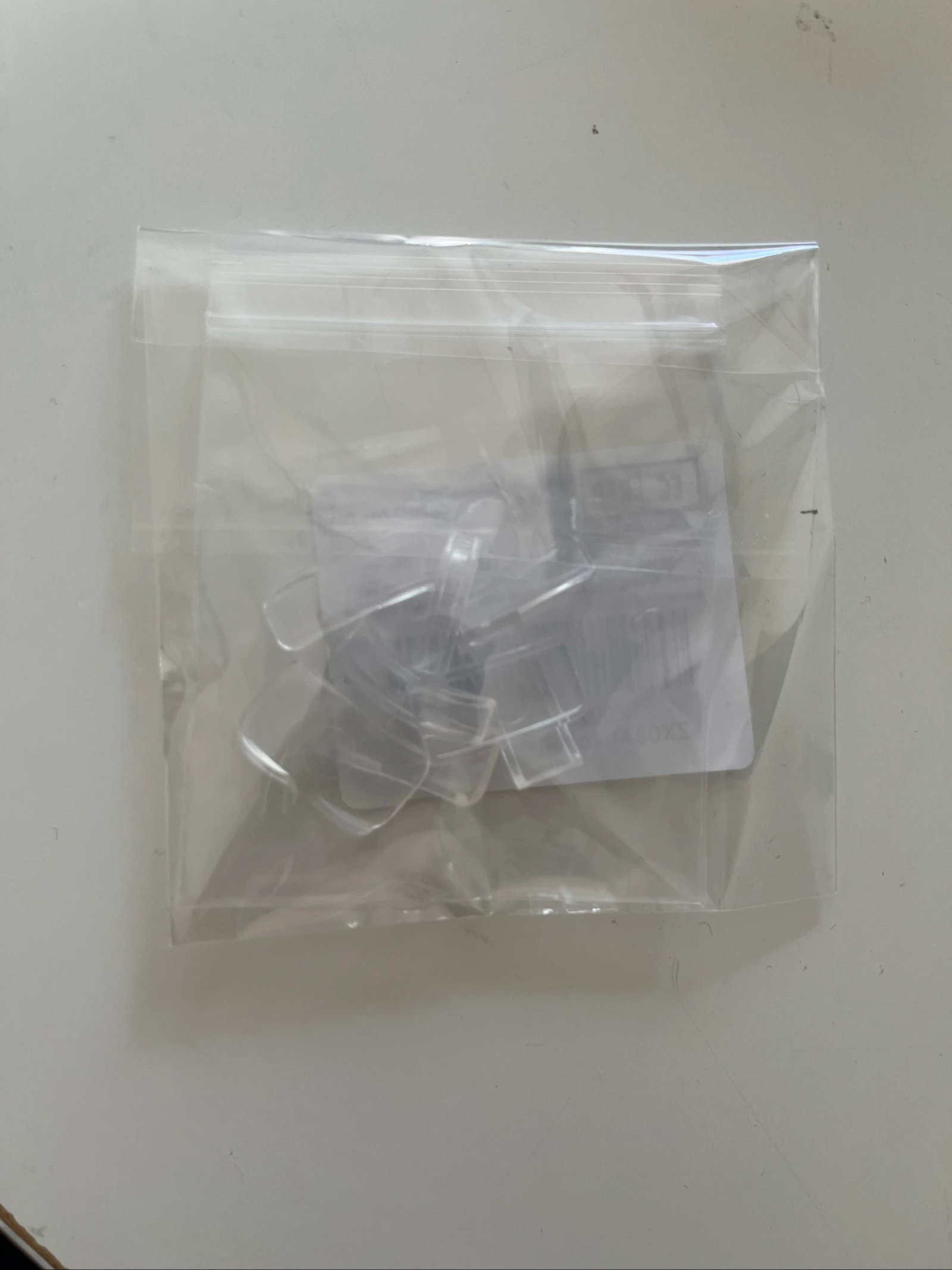 8 ajusteur de bague transparent  - 8 taille différentes  - Amazon  - Neuf avec étiquette 